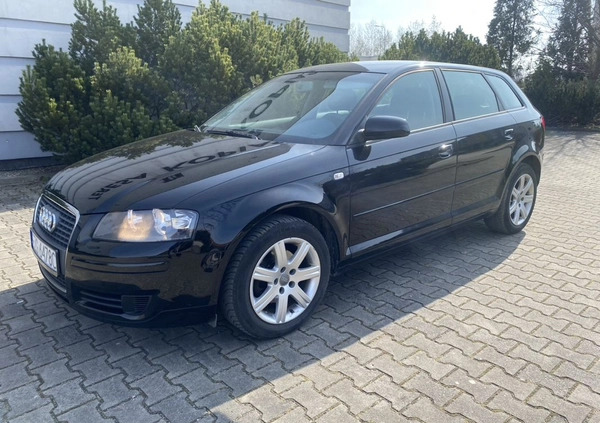 Audi A3 cena 21900 przebieg: 126000, rok produkcji 2008 z Łask małe 326